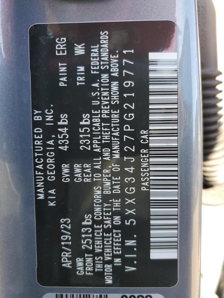 2023 KIA K5 EX VIN:1C4PJMCS7EW180565
