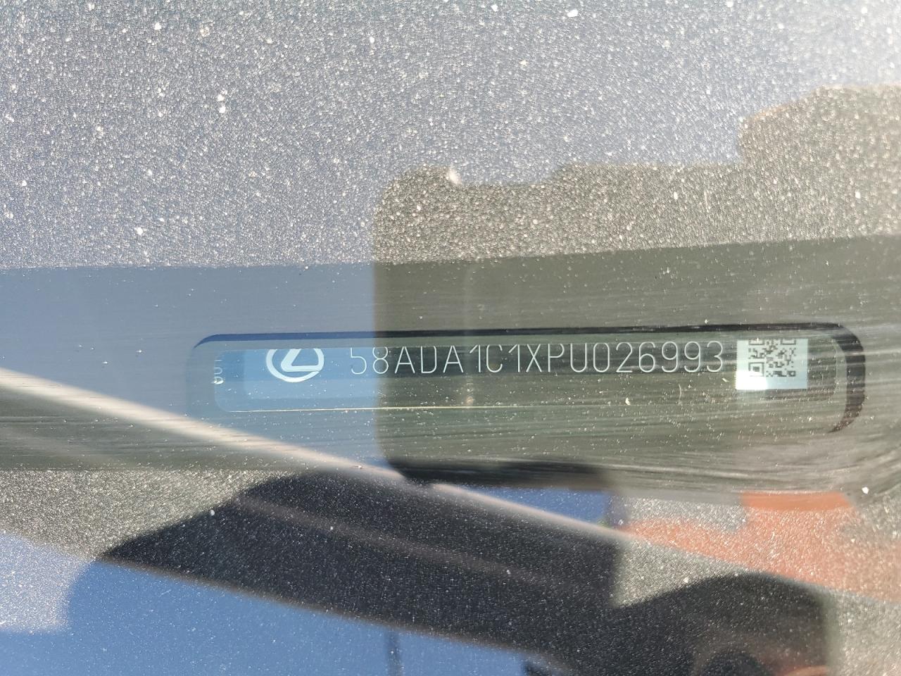 2023 LEXUS ES 300H BASE VIN:58ADA1C1XPU026993