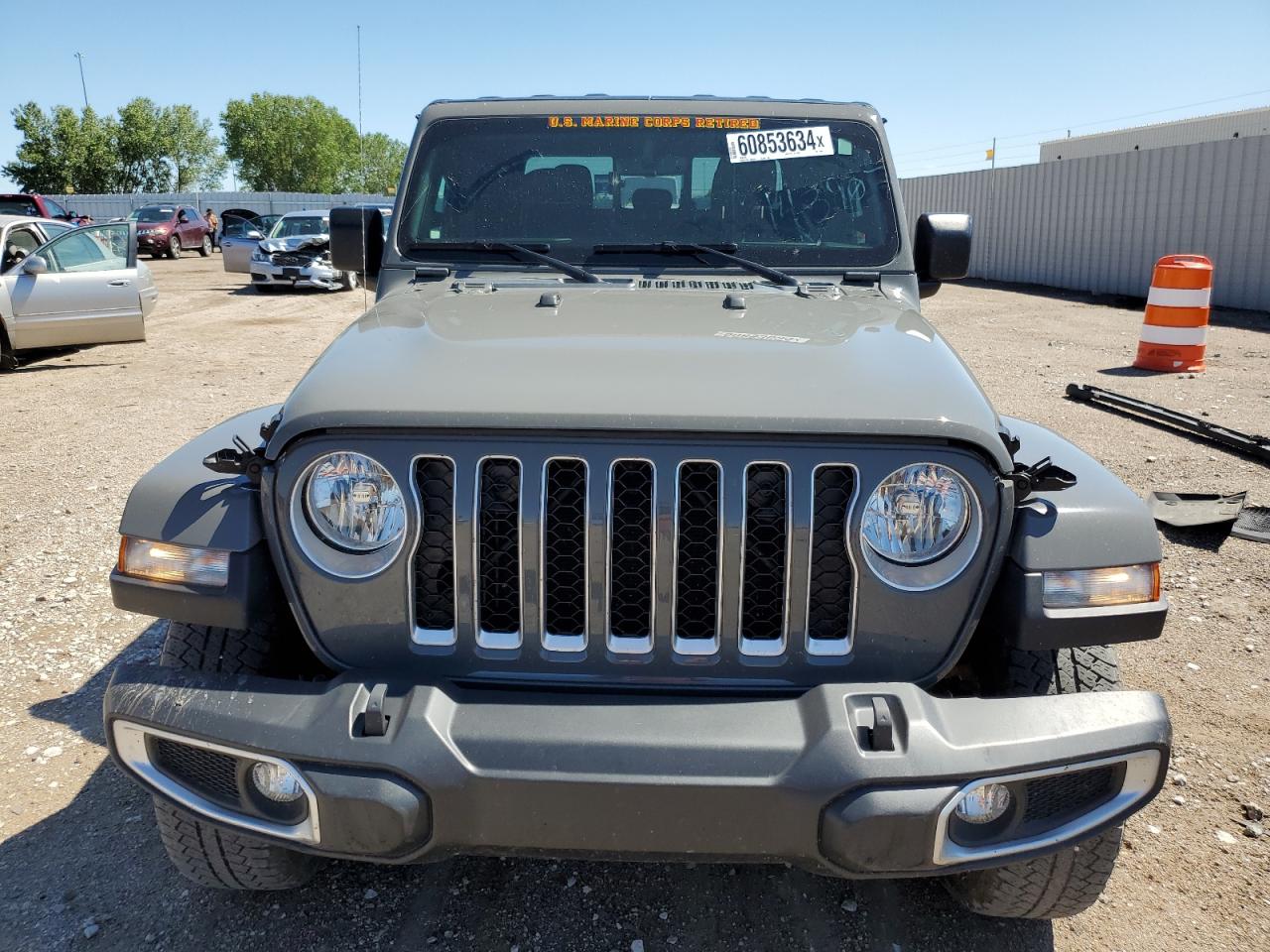 2022 JEEP GLADIATOR OVERLAND VIN:1C6HJTFG2NL143907