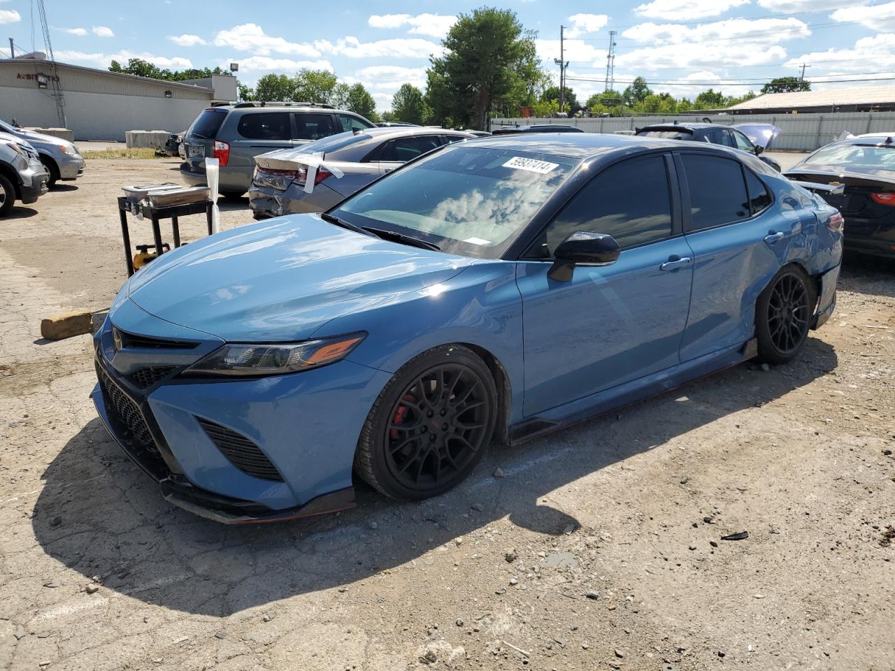 2022 TOYOTA CAMRY TRD VIN:4T1KZ1AKXNU069147