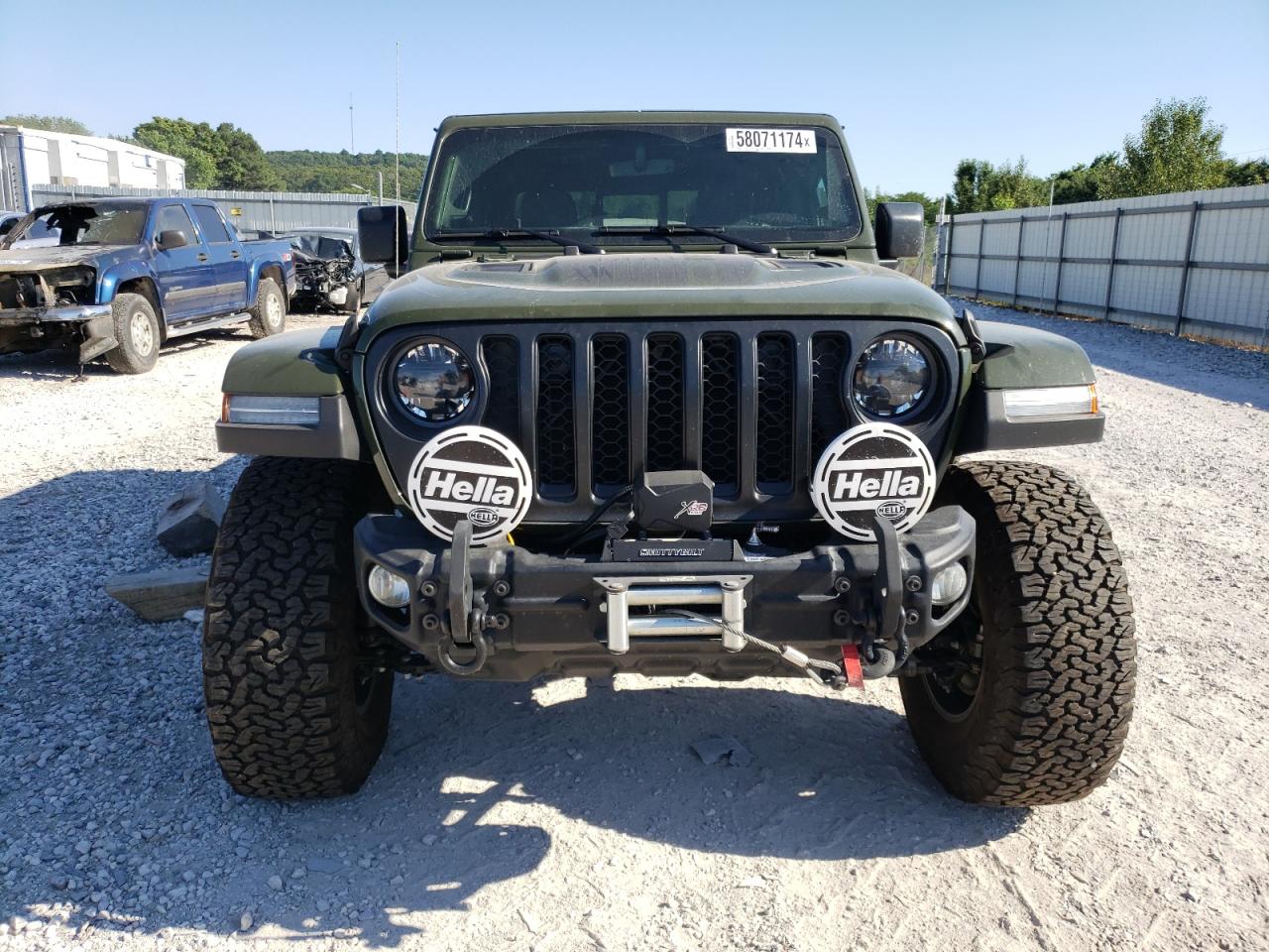 2023 JEEP GLADIATOR RUBICON VIN:1C6JJTBM0PL586749