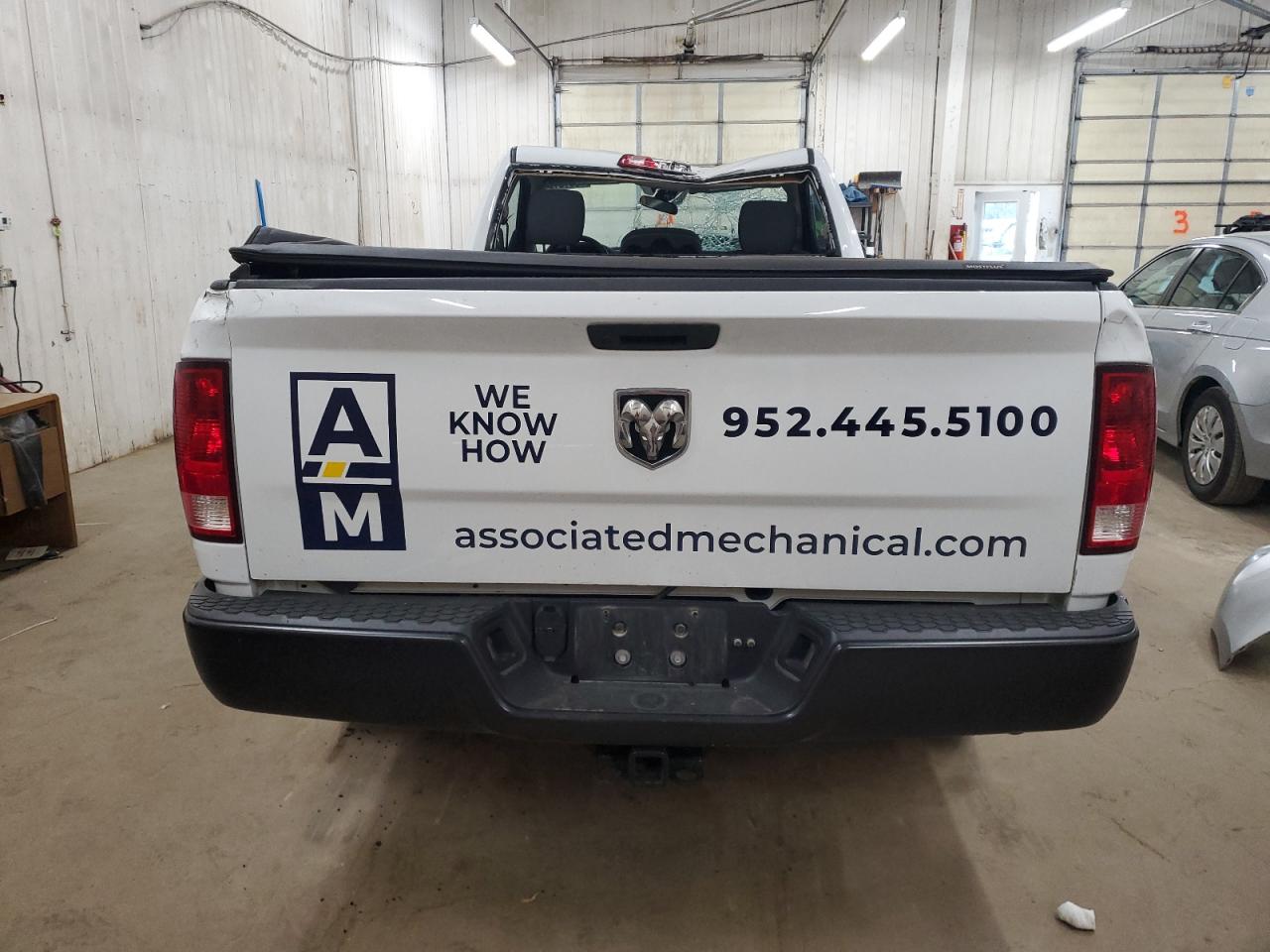 2022 RAM 1500 CLASSIC TRADESMAN VIN:3C6JR6DG4NG330223