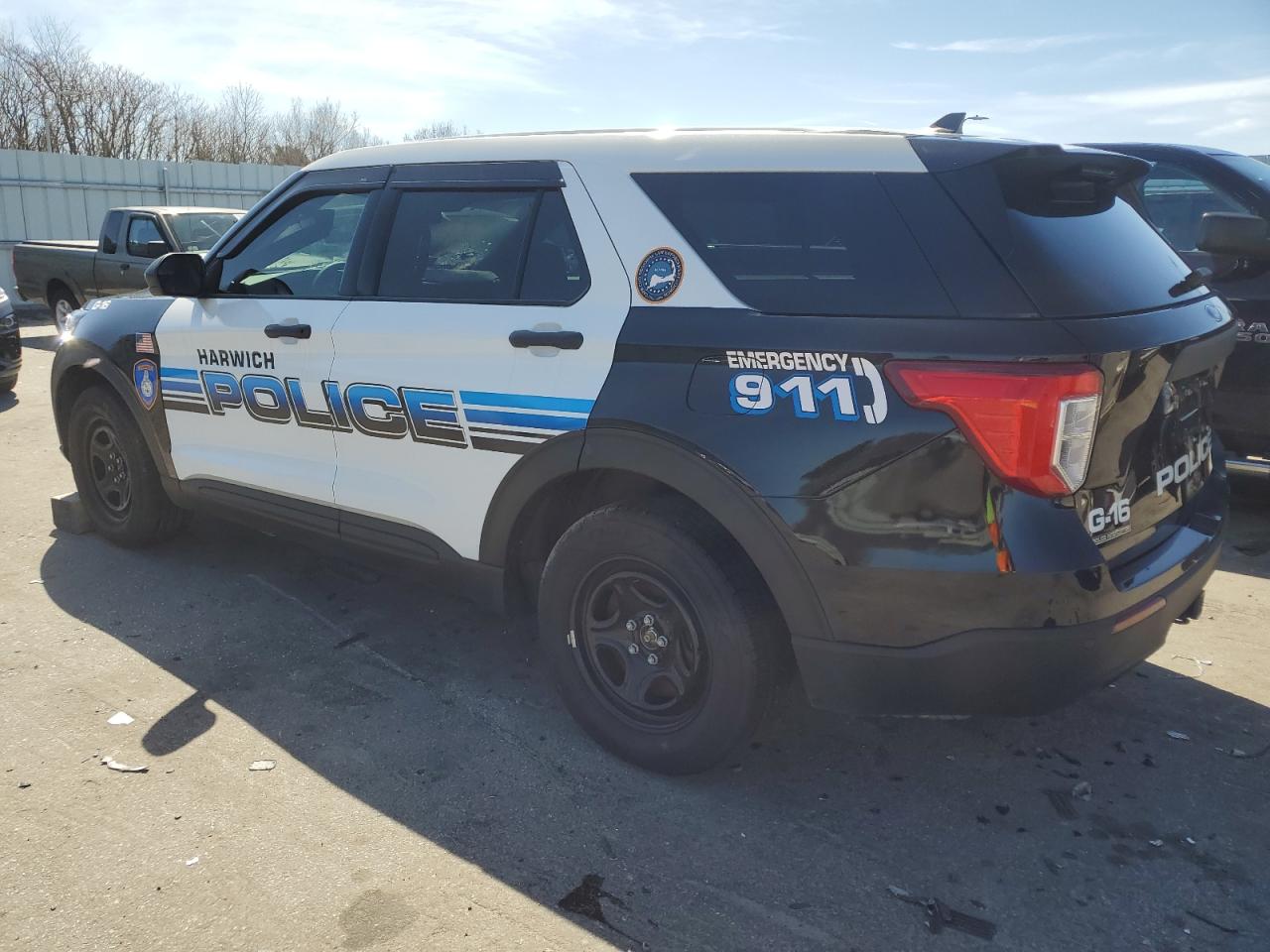 2022 FORD EXPLORER POLICE INTERCEPTOR VIN:1FM5K8AB3NGB49365