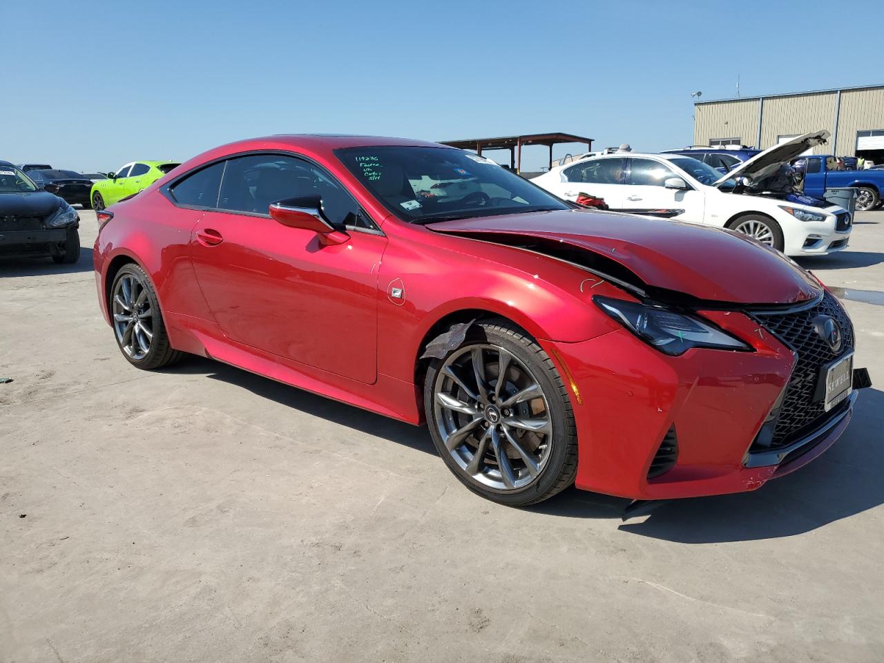 2022 LEXUS RC 300 BASE VIN:JTHGA5BC9N5012060