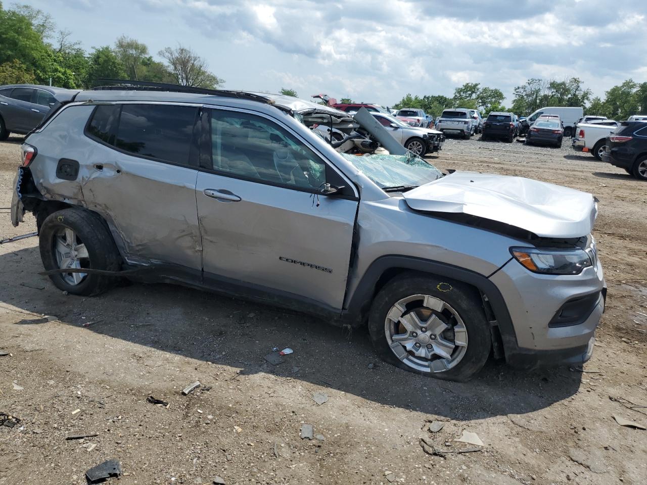 2022 JEEP COMPASS LATITUDE VIN:3C4NJCBB3NT150469