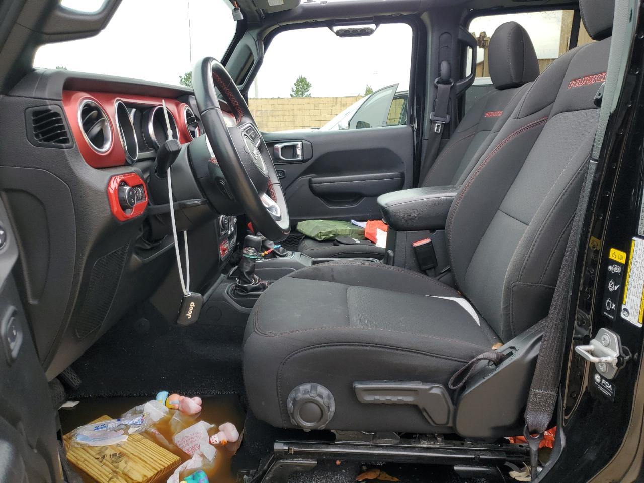 2022 JEEP GLADIATOR RUBICON VIN:1C6JJTBM4NL127219