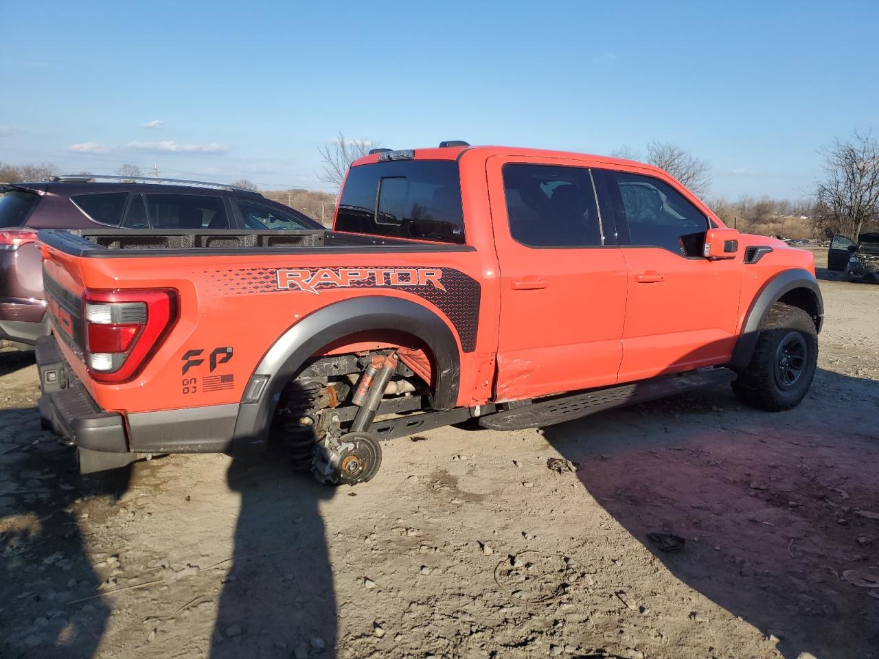 2023 FORD F150 RAPTOR VIN:1FTFW1RG4PFA58232