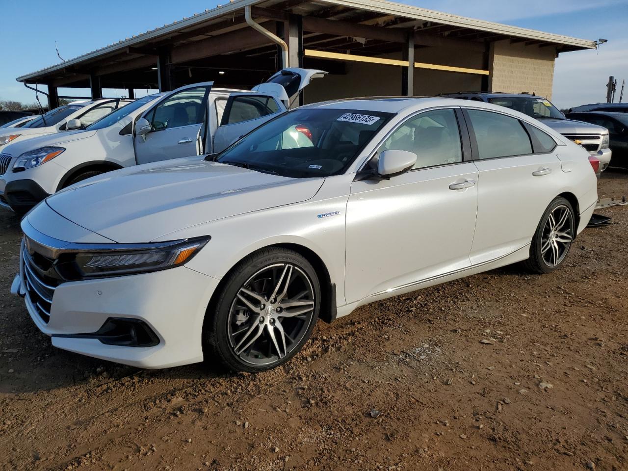 2022 HONDA ACCORD TOURING HYBRID VIN:1HGCV3F98NA013667