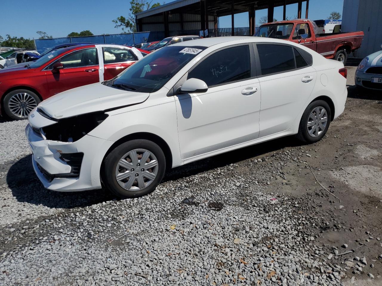 2022 KIA RIO LX VIN:3KPA24AD2NE443840