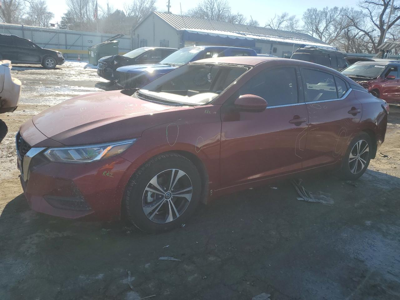 2022 NISSAN SENTRA SV VIN:3N1AB8CV6NY301103