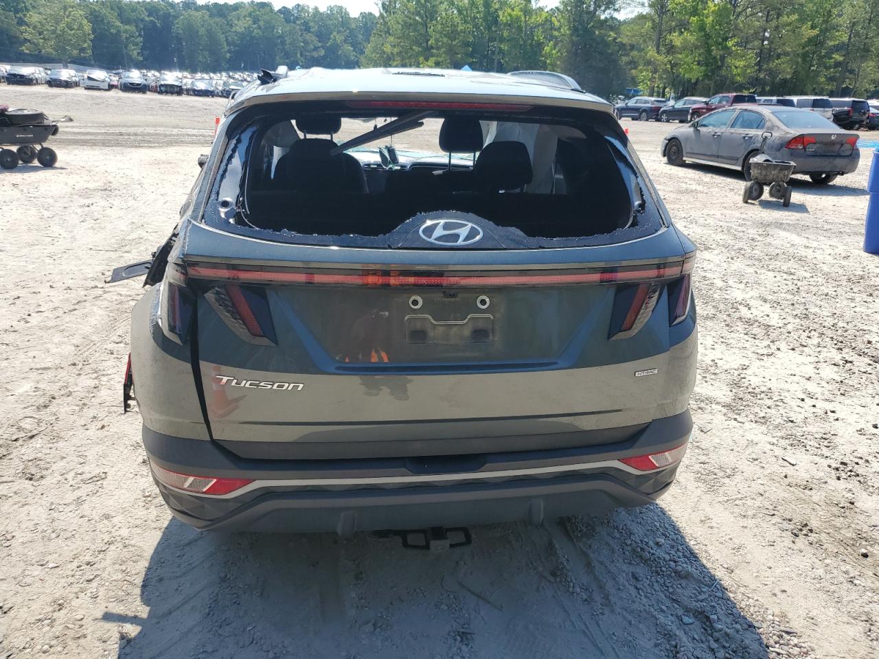 2022 HYUNDAI TUCSON SEL VIN:5NMJFCAE2NH088054