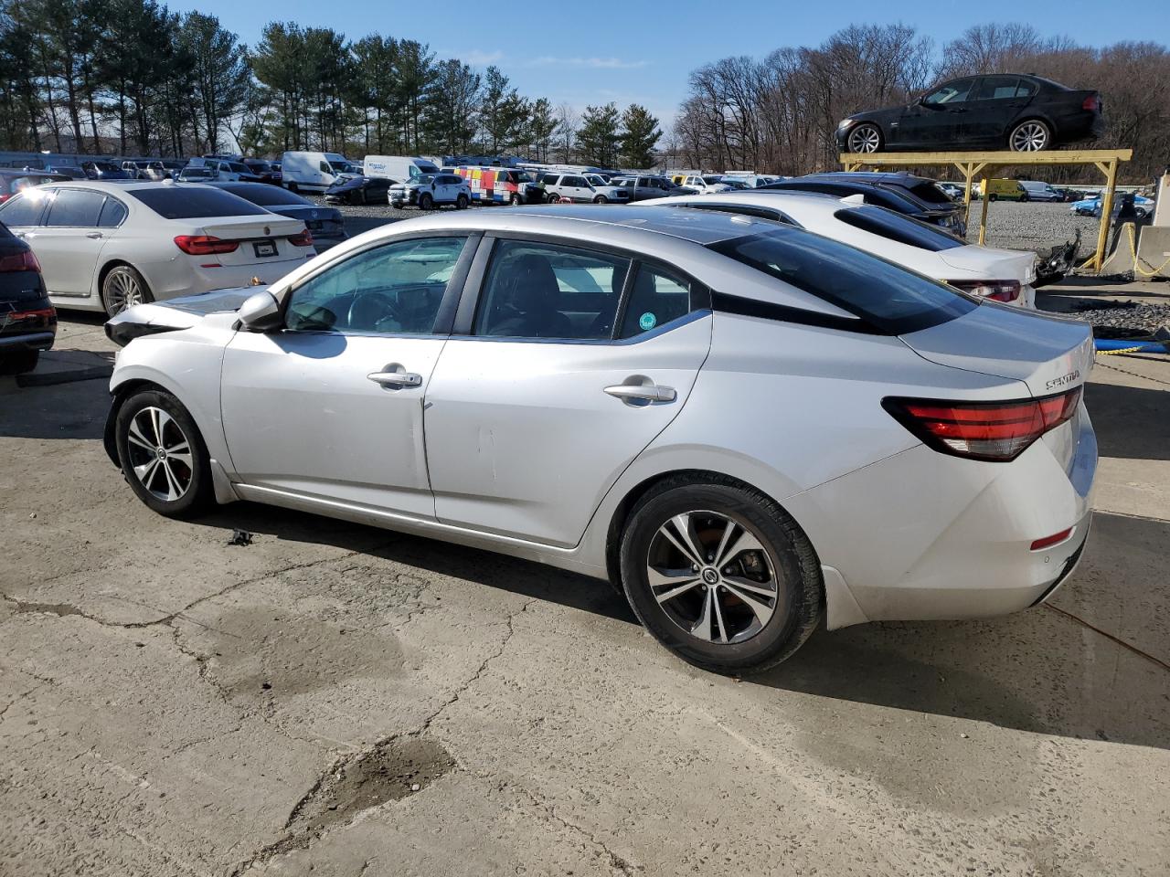 2022 NISSAN SENTRA SV VIN:3N1AB8CV8NY240515