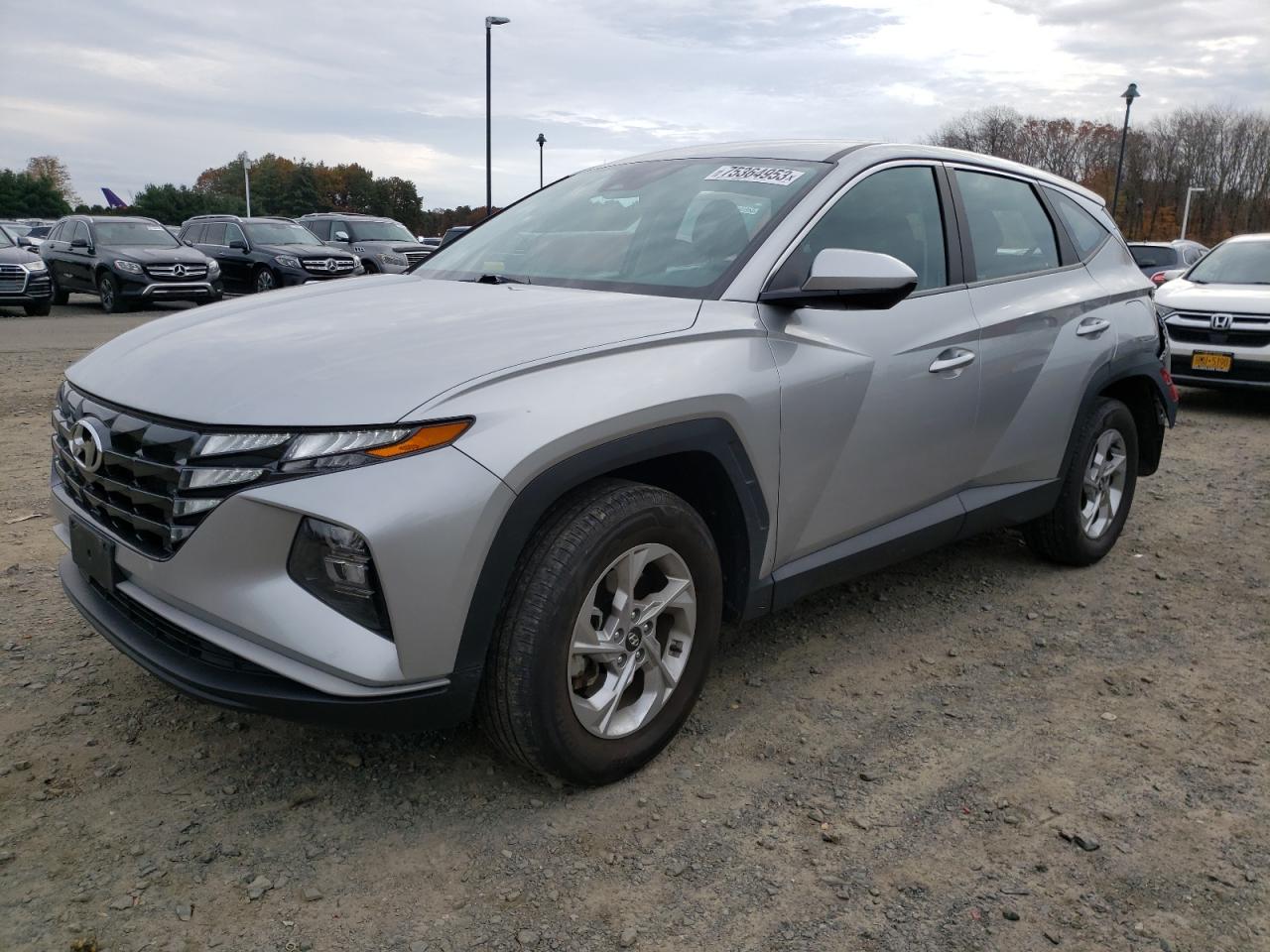 2022 HYUNDAI TUCSON SE VIN:5NMJACAE3NH016696