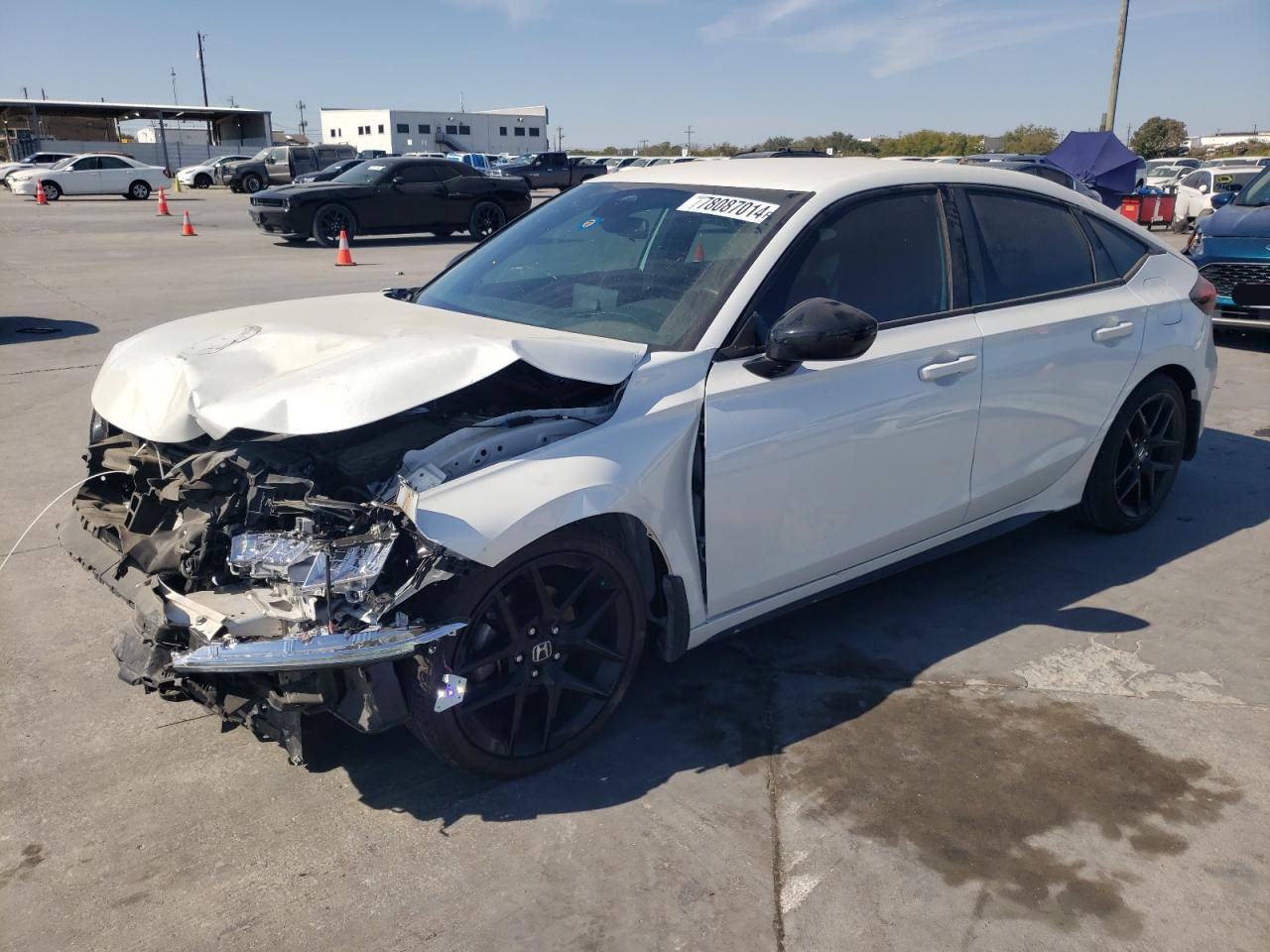 2022 HONDA CIVIC SPORT VIN:19XFL2H88NE020468