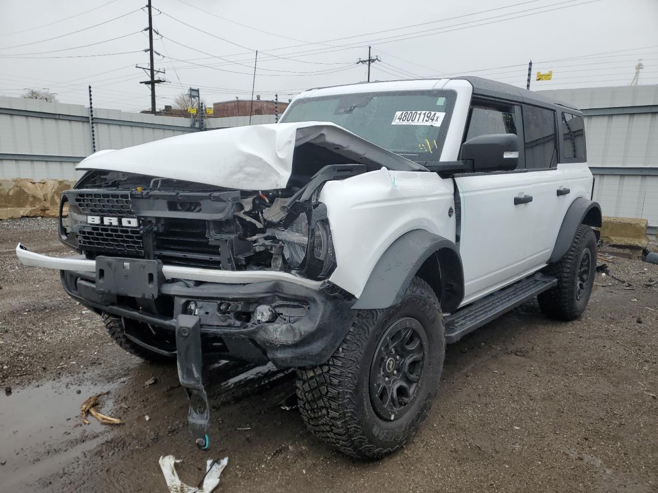 2022 FORD BRONCO BASE VIN:1FMEE5DP5NLB70447