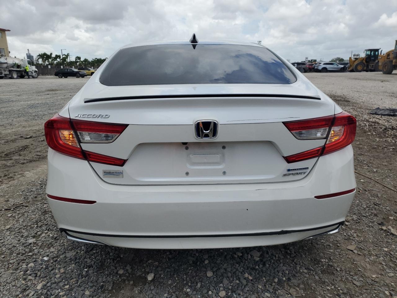 2022 HONDA ACCORD HYBRID SPORT VIN:1HGCV3F23NA044652