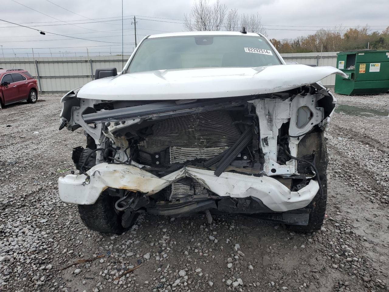 2022 CHEVROLET SILVERADO K1500 CUSTOM VIN:1GCPDBEK5NZ569941