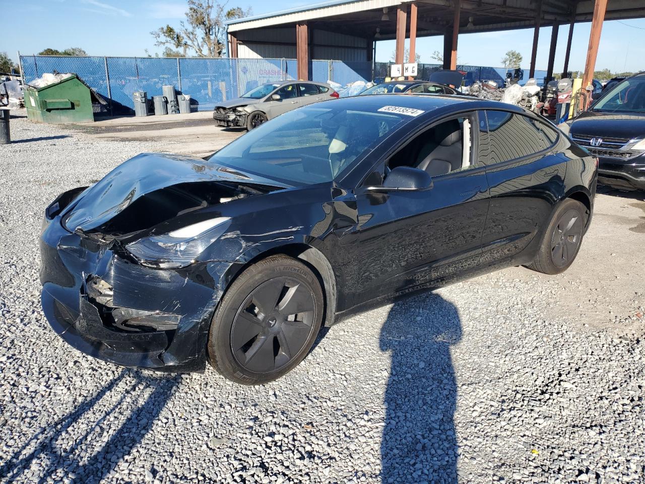 2023 TESLA MODEL 3  VIN:5YJ3E1EA4PF458478