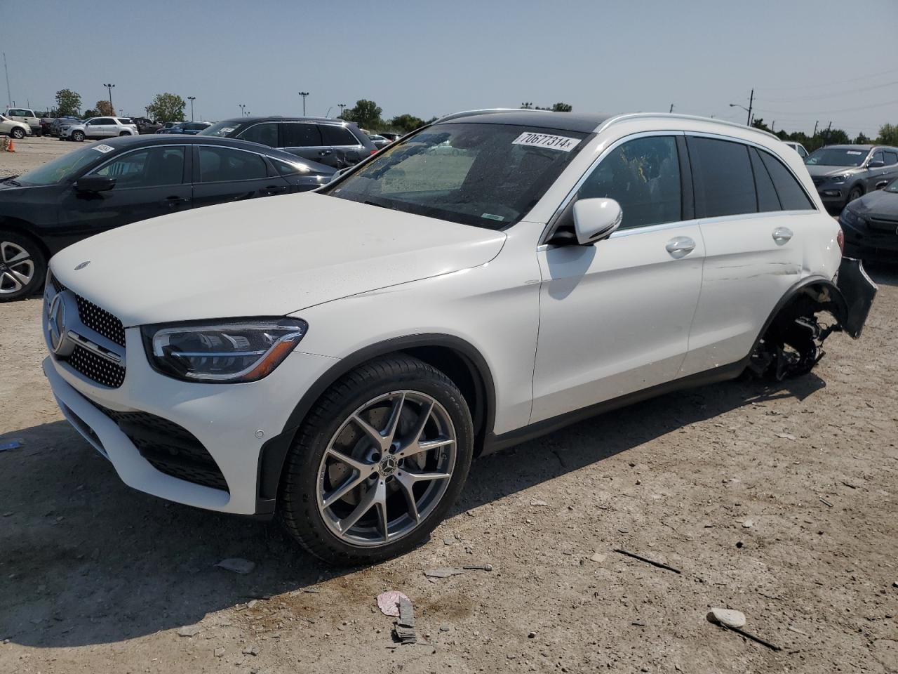 2022 MERCEDES-BENZ GLC 300 4MATIC VIN:W1N0G8EB7NG070235