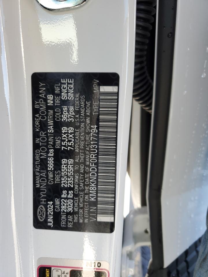 2024 HYUNDAI IONIQ 5 SEL VIN:KM8KNDDF0RU317794