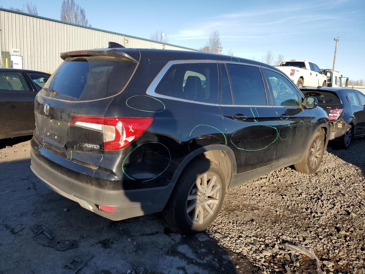 2022 HONDA PILOT EXL VIN:JN8AZ1MU1AW002047