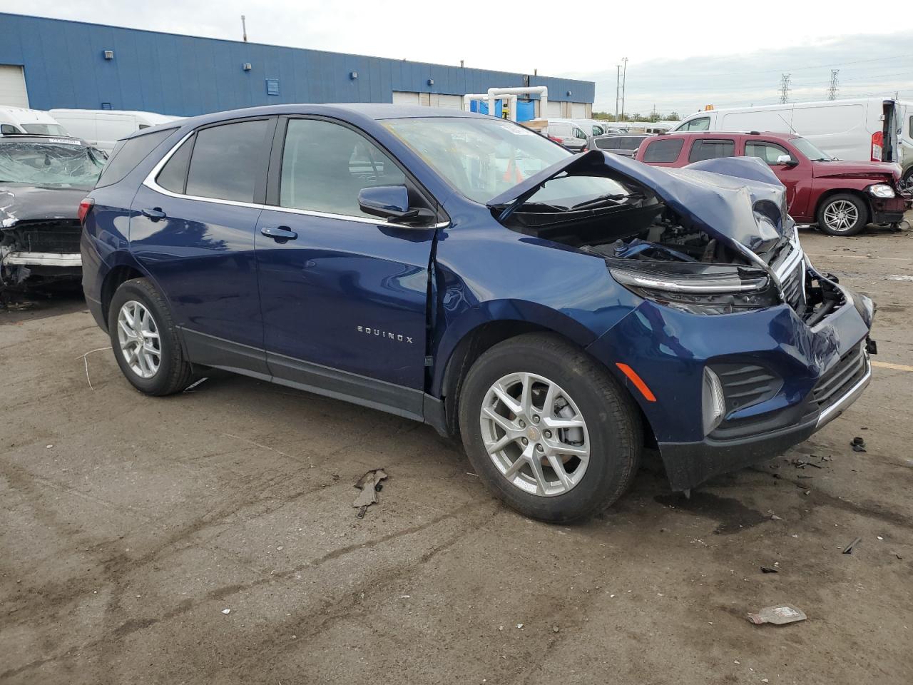2022 CHEVROLET EQUINOX LT VIN:3GNAXKEVXNL304521
