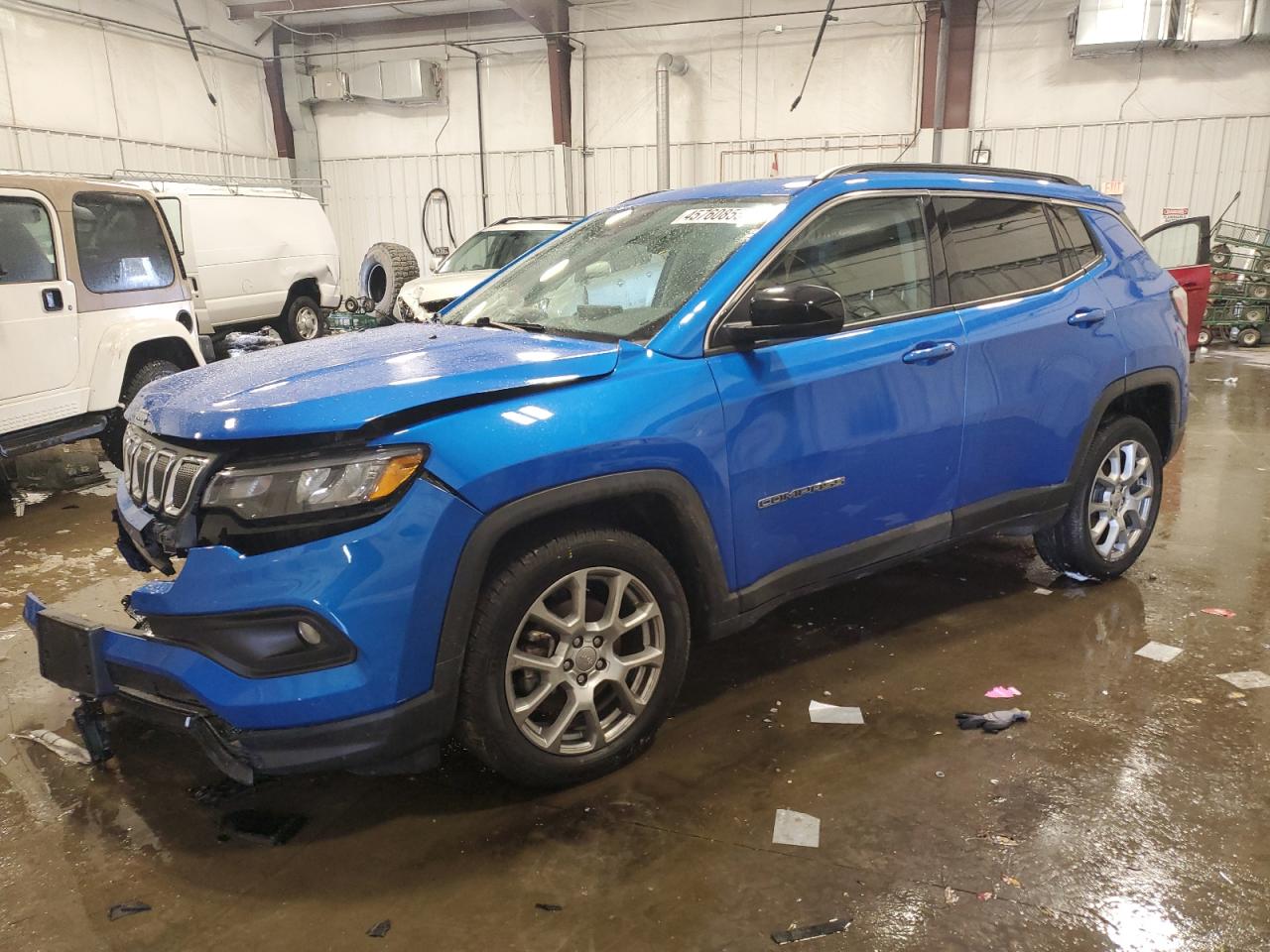 2022 JEEP COMPASS LATITUDE LUX VIN:3C4NJDFB7NT208695