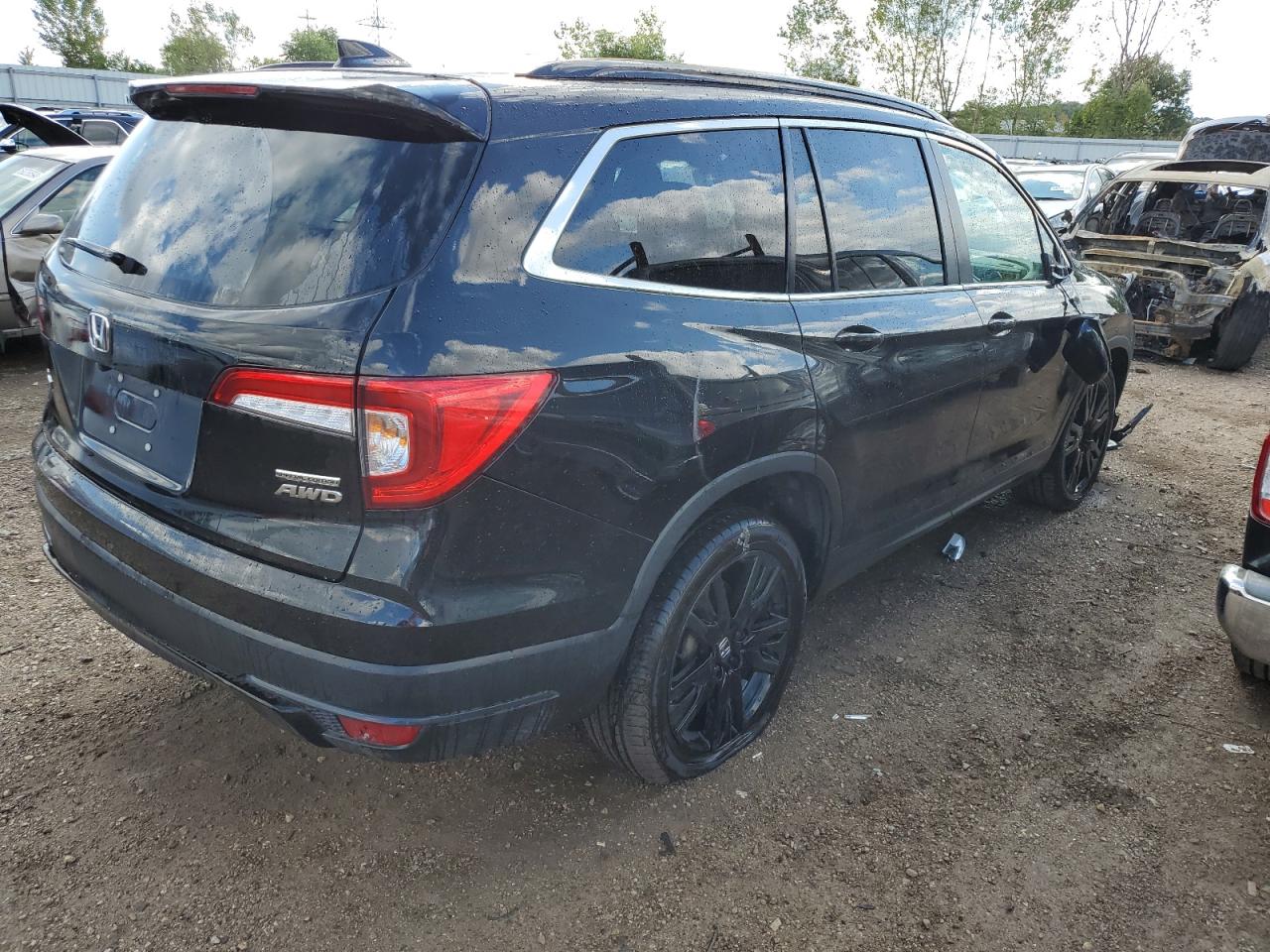 2022 HONDA PILOT SE VIN:5FNYF6H2XNB046986