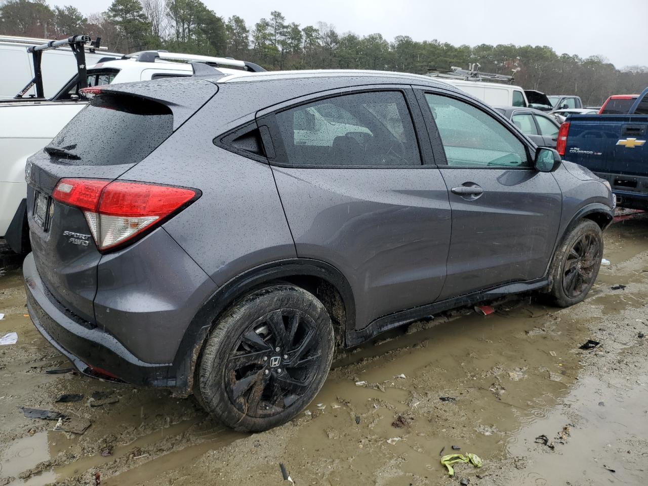 2022 HONDA HR-V SPORT VIN:3CZRU6H11NM738285