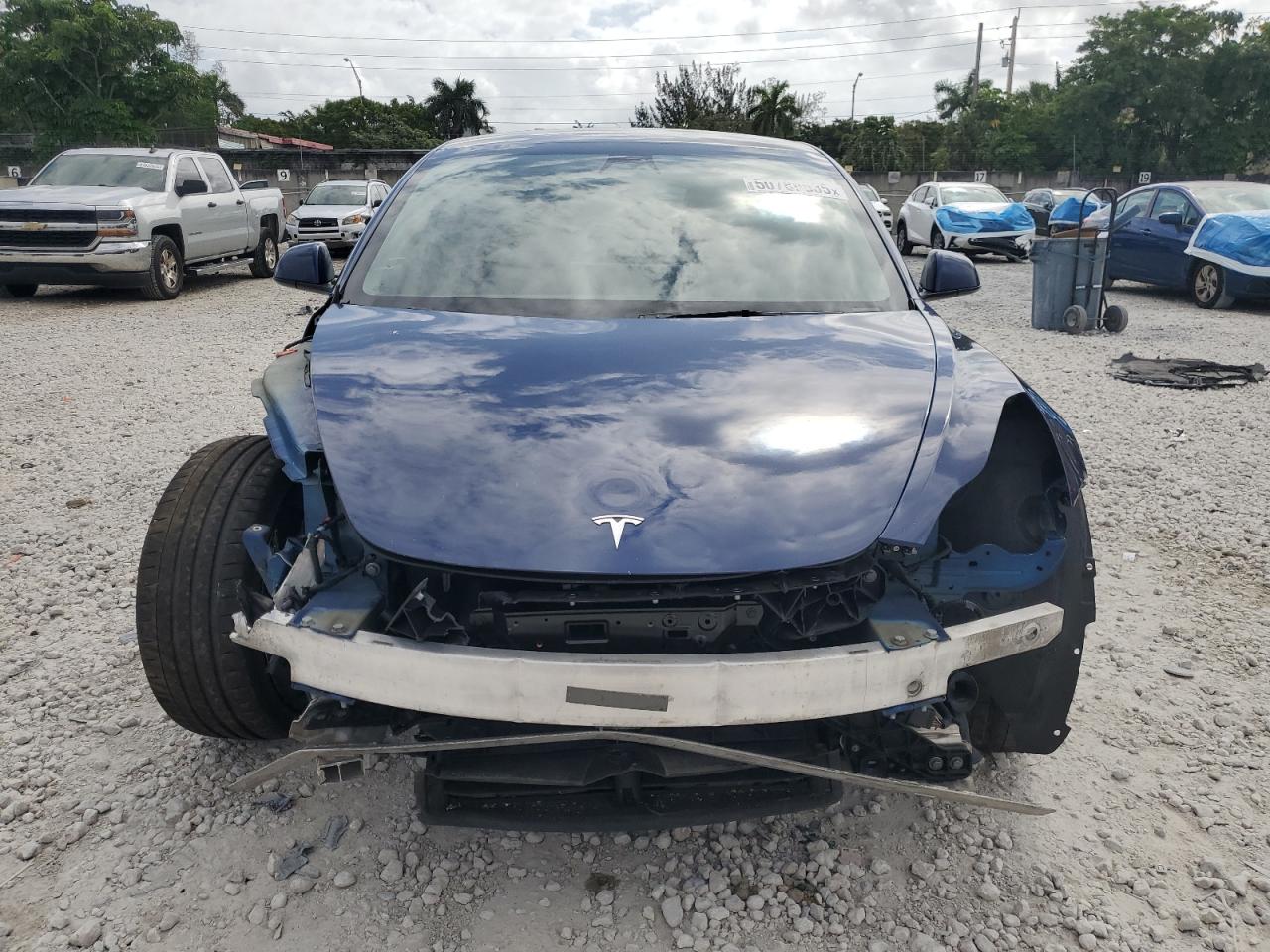 2022 TESLA MODEL 3  VIN:5YJ3E1EC6NF254487