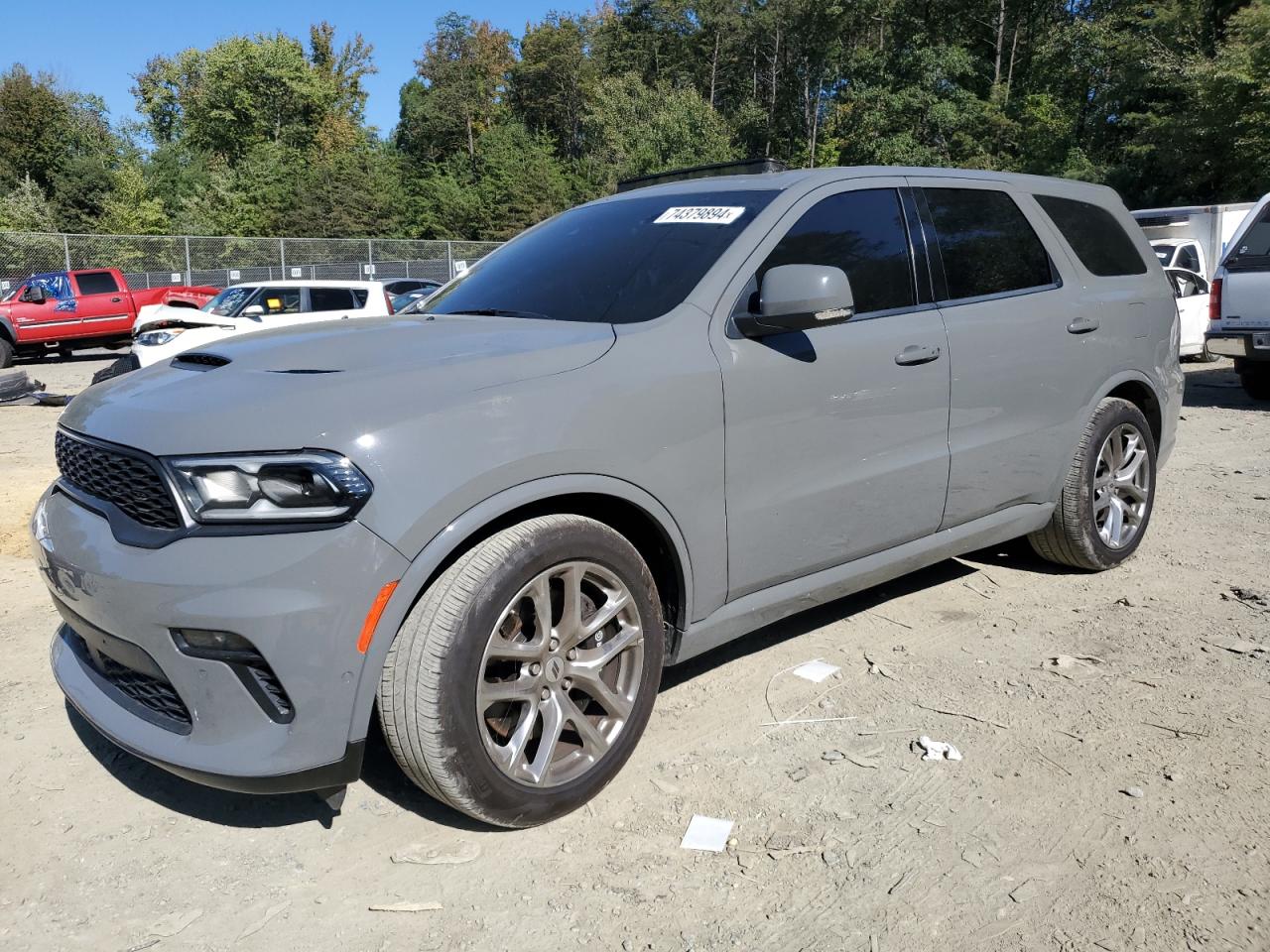 2022 DODGE DURANGO R/T VIN:1C4SDJCT4NC207585