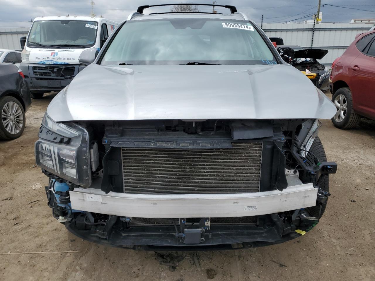 2022 HYUNDAI SANTA FE SEL VIN:5NMS6DAJ8NH381917
