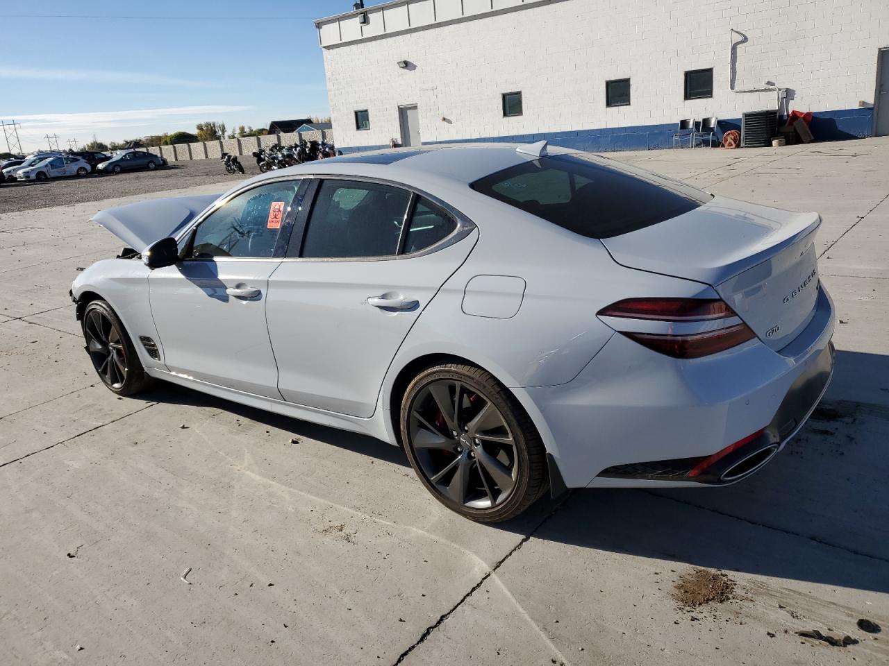2022 GENESIS G70 BASE VIN:KMTG54TE0NU084403