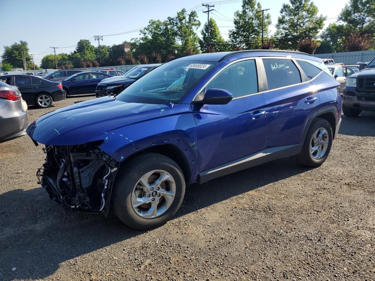 2023 HYUNDAI TUCSON SEL VIN:WP0AA2A8XNS255297