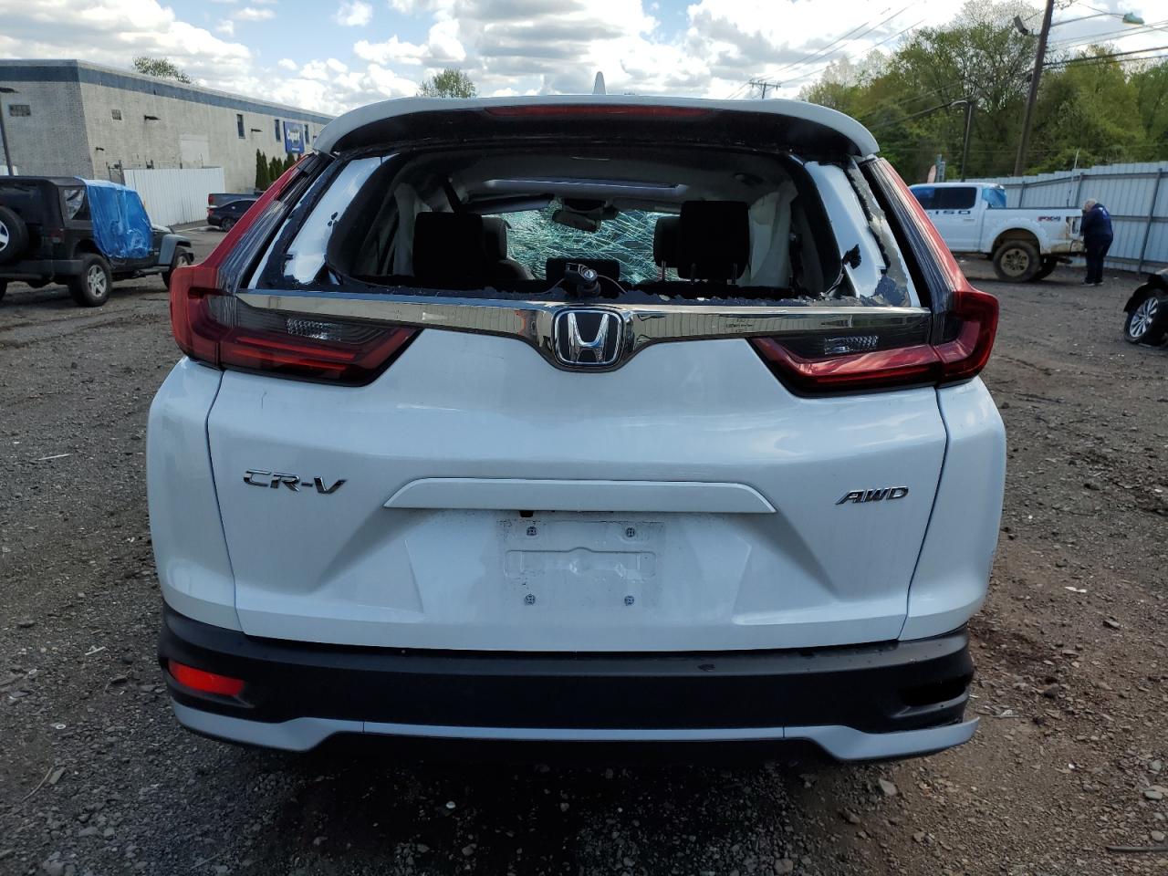 2022 HONDA CR-V EX VIN:5J6RW2H58NL004945