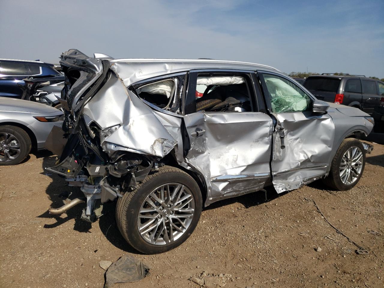 2022 ACURA MDX ADVANCE VIN:5J8YE1H81NL043502