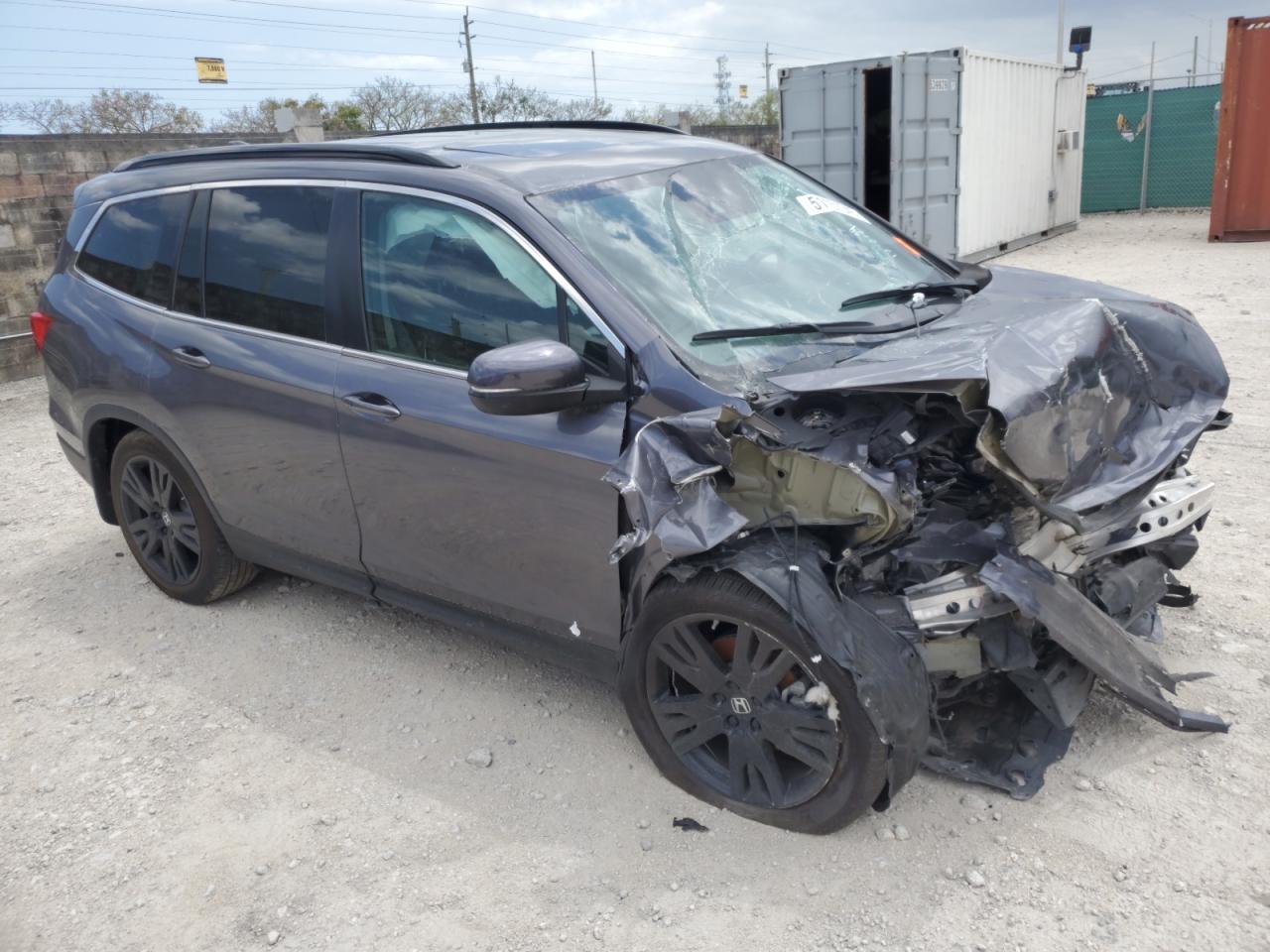 2022 HONDA PILOT SE VIN:5FNYF5H22NB001986