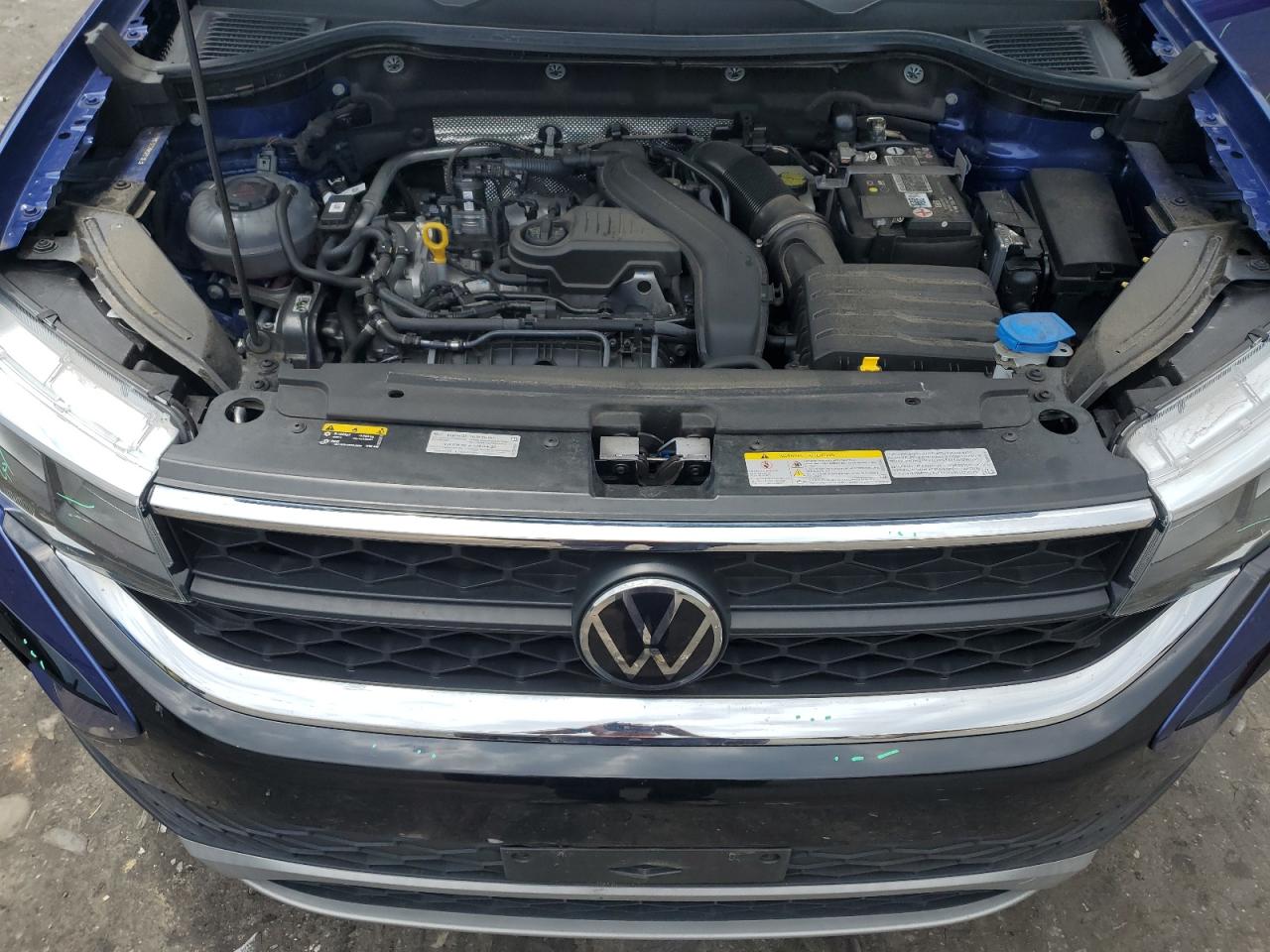 2022 VOLKSWAGEN TAOS SE VIN:WP0AA2A8XNS255297