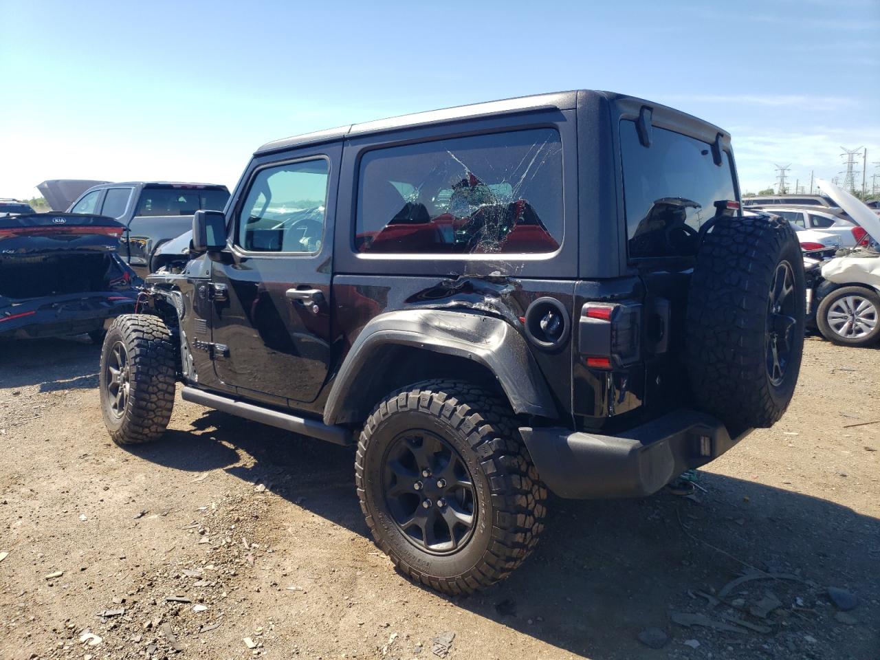 2022 JEEP WRANGLER SPORT VIN:1C4GJXAN2NW194484