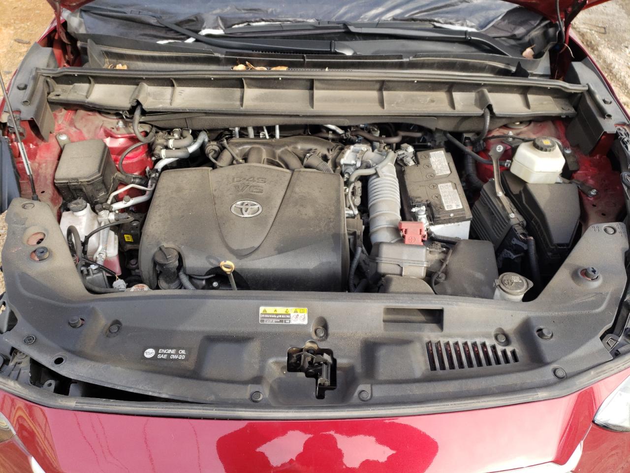 2022 TOYOTA HIGHLANDER L VIN:5TDBZRBH6NS181003