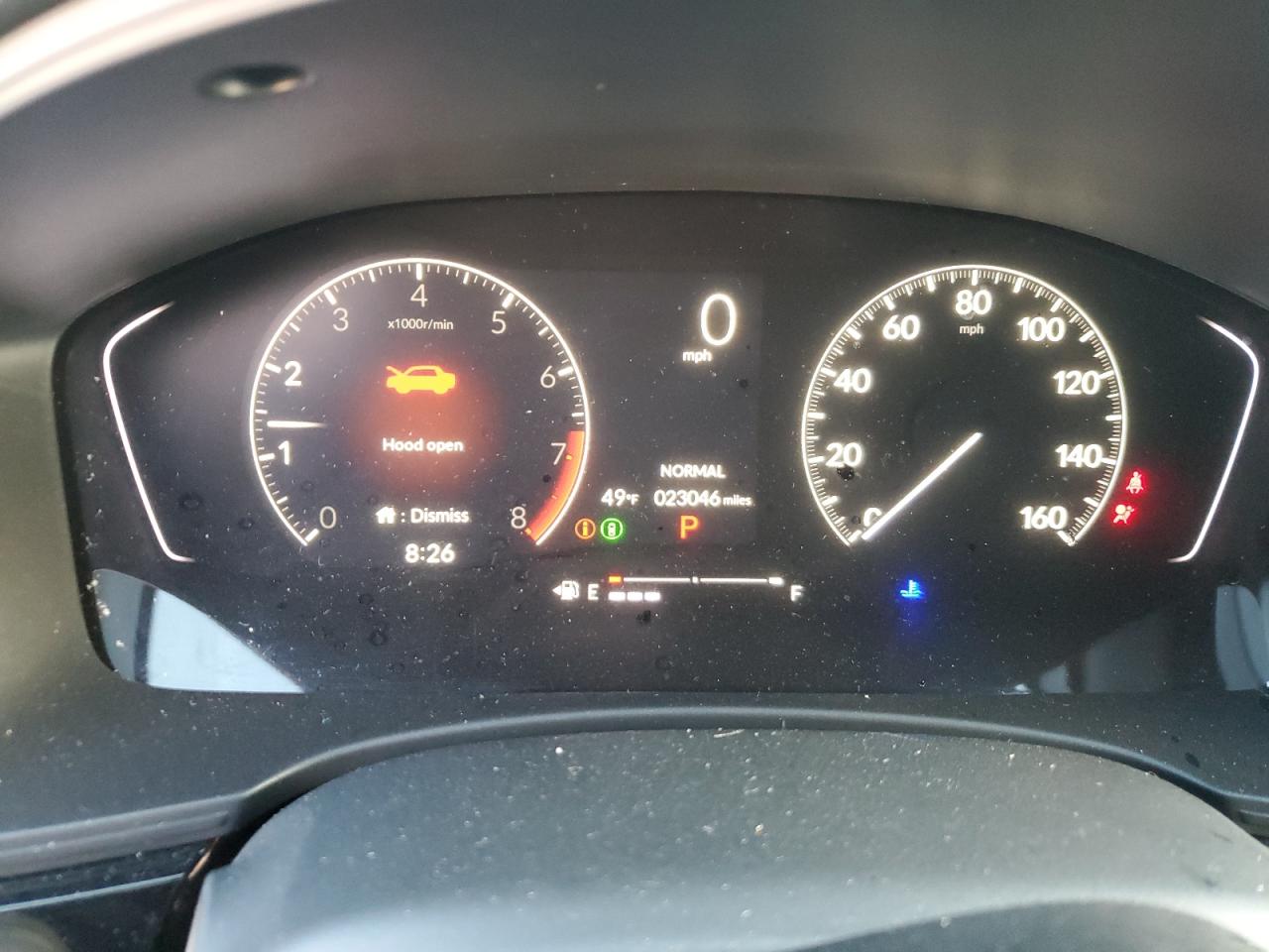 2023 HONDA CIVIC SPORT VIN:2HGFE2F56PH527302