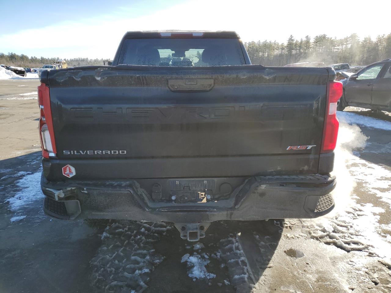 2022 CHEVROLET SILVERADO K1500 RST VIN:1GCRDEEK8NZ500168