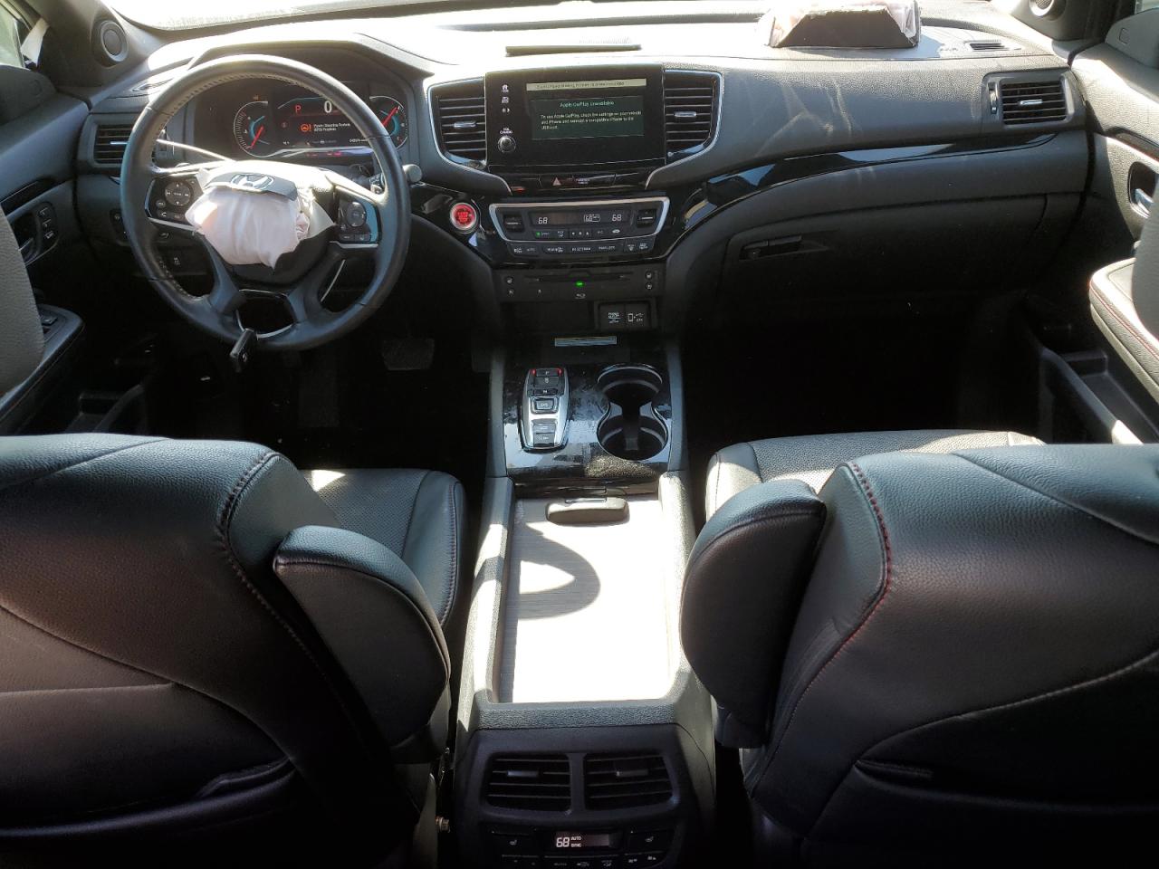 2022 HONDA PILOT BLACK VIN:5FNYF6H73NB039423