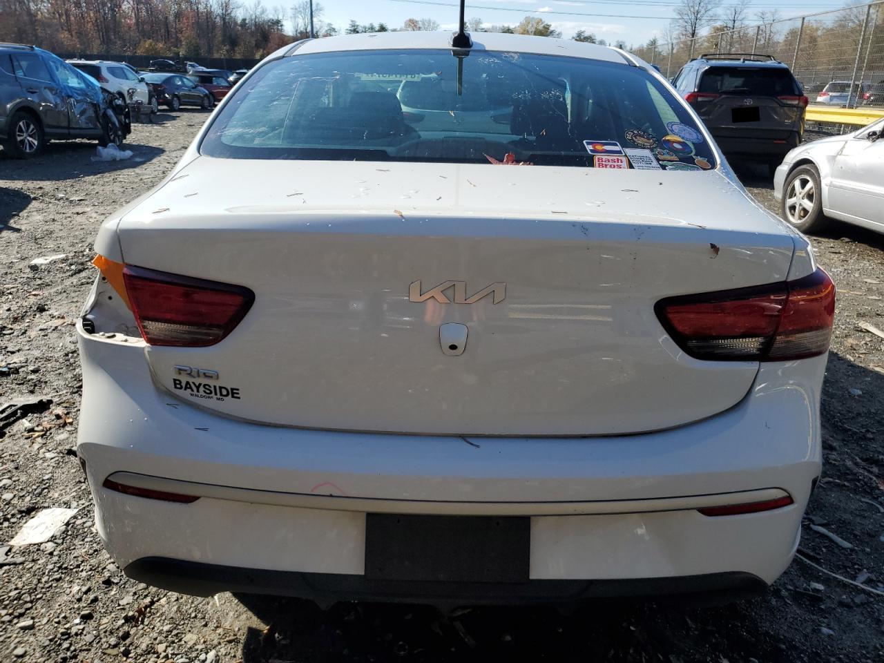 2022 KIA RIO LX VIN:3KPA24AD5NE431438