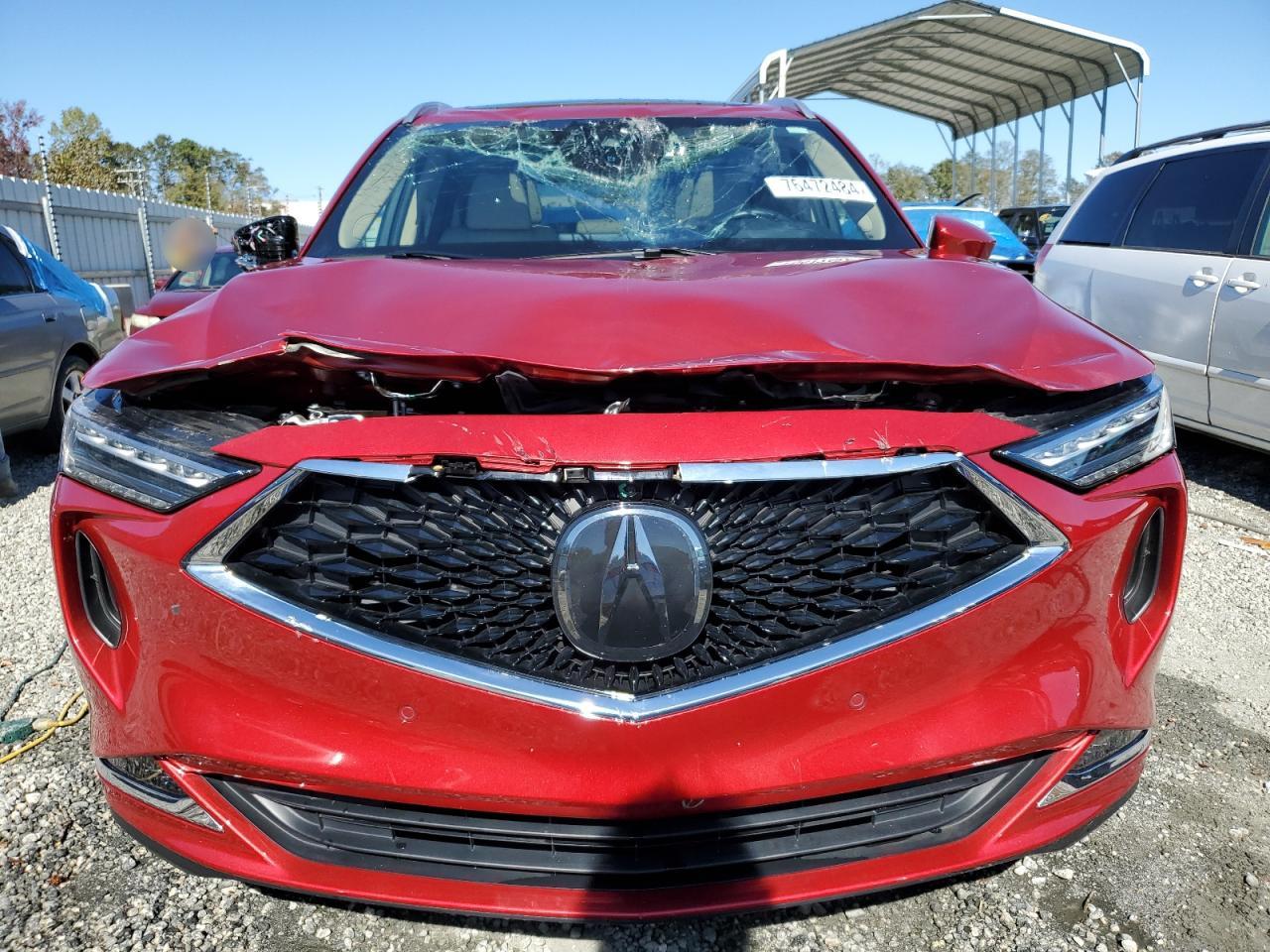 2023 ACURA MDX ADVANCE VIN:5J8YE1H82PL001679