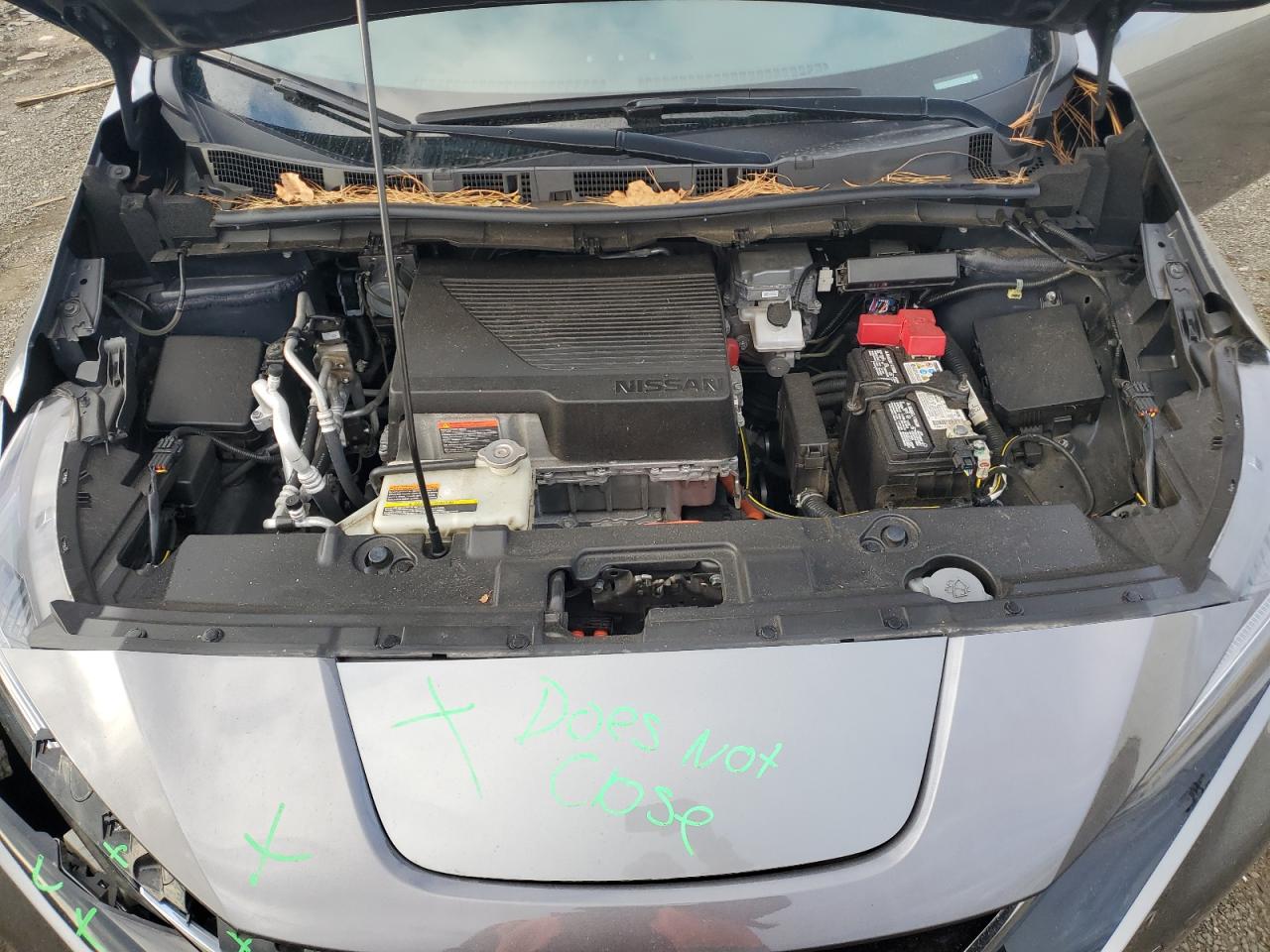 2022 NISSAN LEAF SV VIN:1N4AZ1CV3NC556418