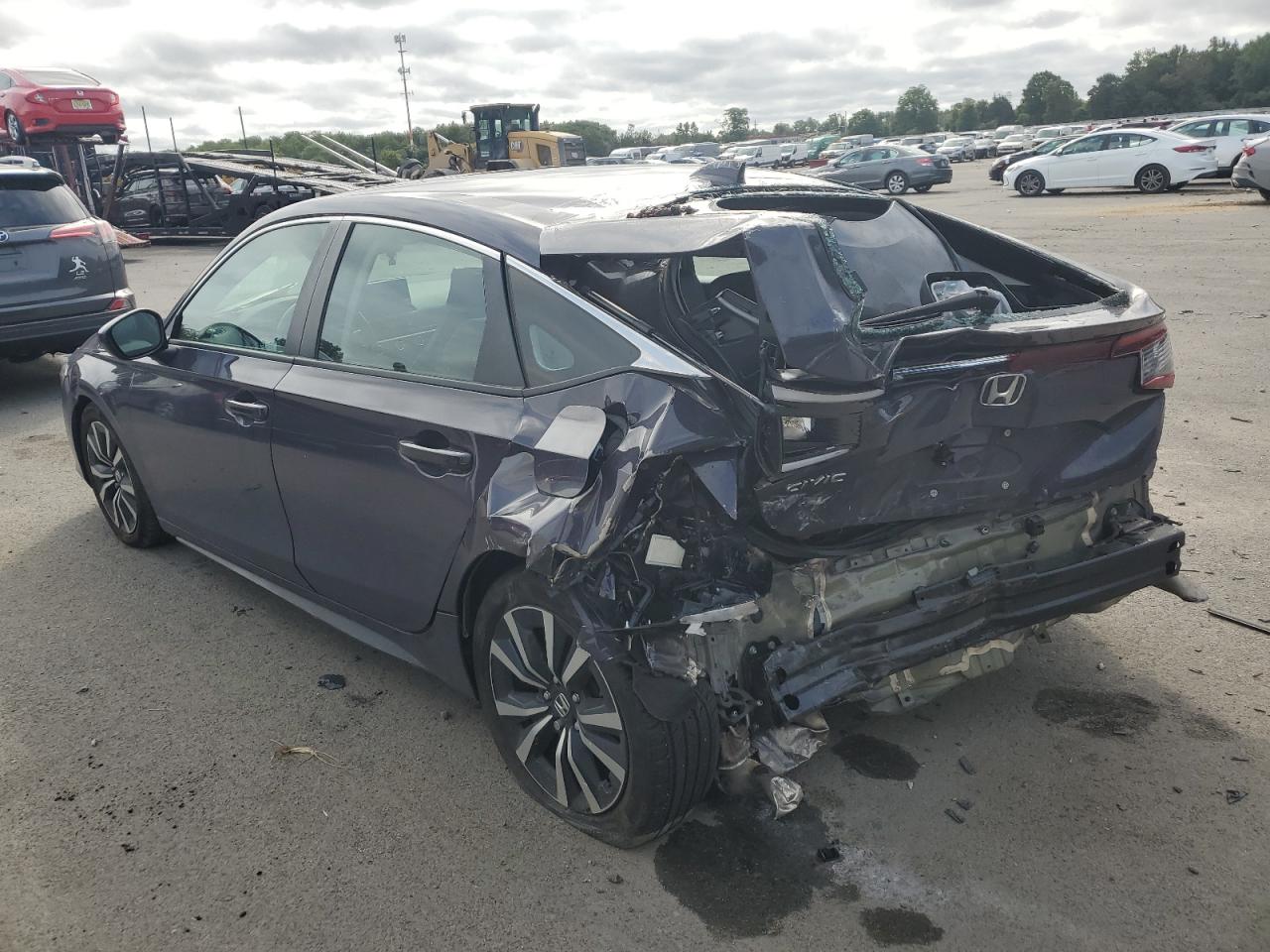 2022 HONDA CIVIC EXL VIN:19XFL1H79NE016317
