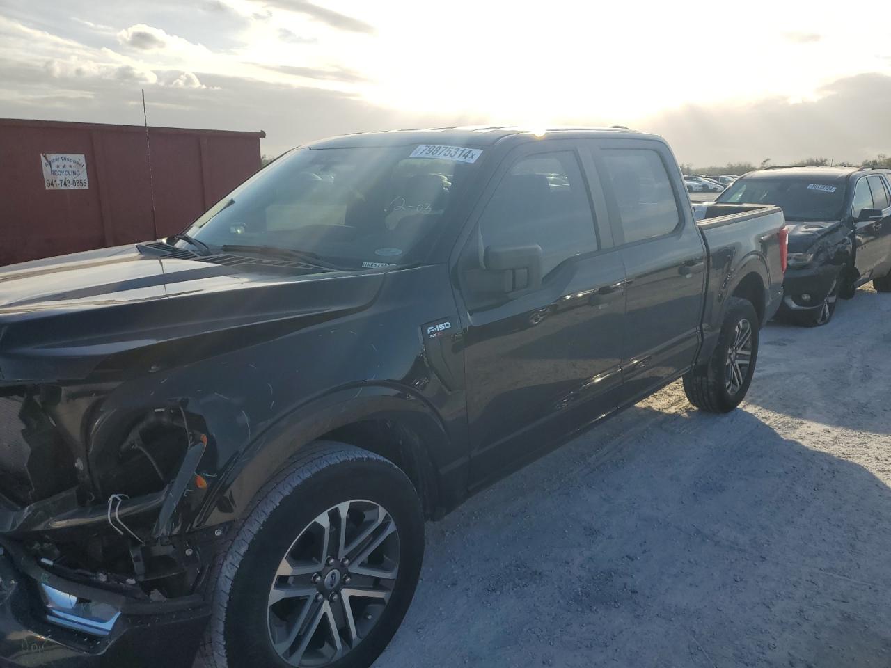 2022 FORD F150 SUPERCREW VIN:1FTEW1CP2NKE57343