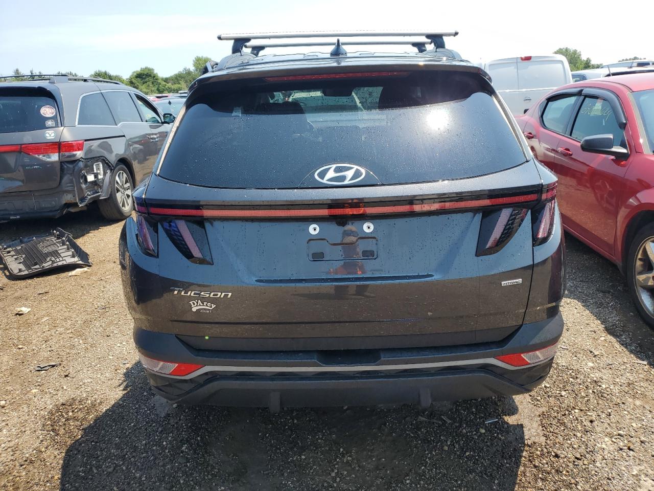 2022 HYUNDAI TUCSON SEL VIN:5NMJCCAE1NH063817