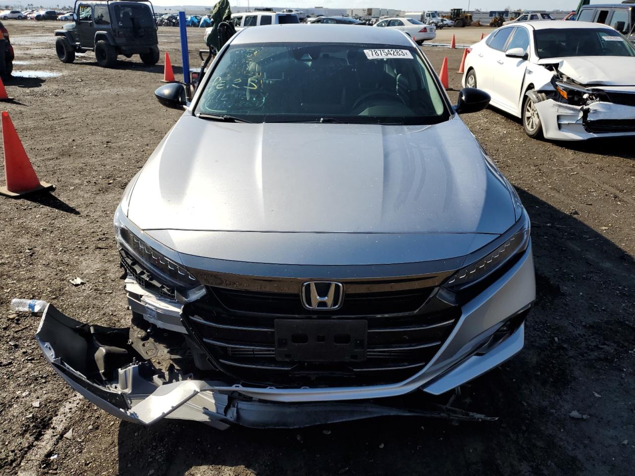 2022 HONDA ACCORD SPORT SE VIN:1HGCV1F43NA005551